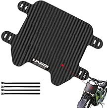 LINGQI Racing Carbon Fiber Front Number Plate for SURRON Light Bee X, Modification Upgrade Accessories for SUR Ron Light Bee Electric Bike