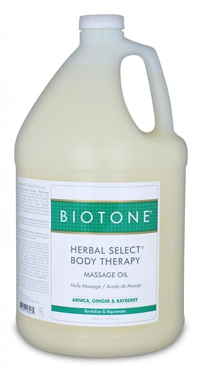 Biotone Herbal Select Body Mass Oil, 128 Ounce